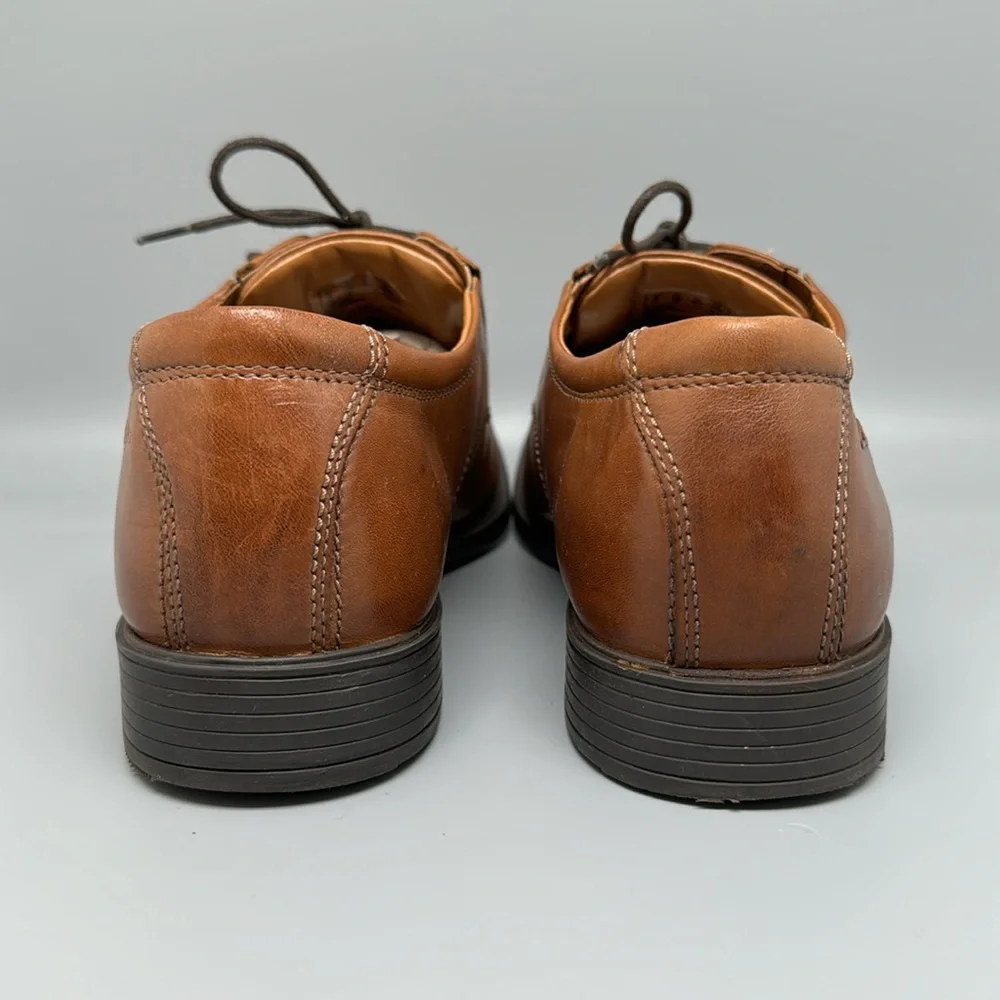 Clarks Tildan Walk Oxford Leather Dress Shoes Men’s Sz‎ 10